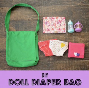 DIY Doll Diaper Bag Gift - Wills CasaWills Casa